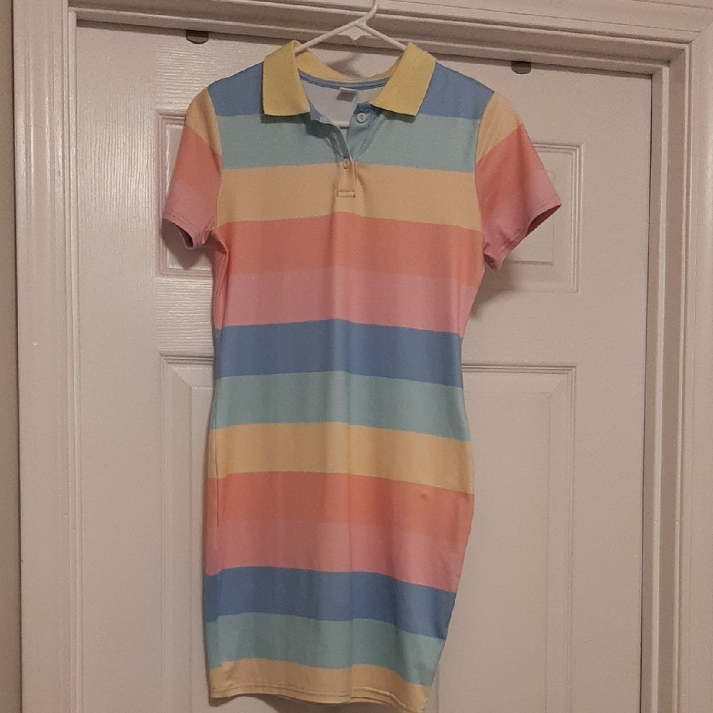 SHEIN Teen Polo Dress